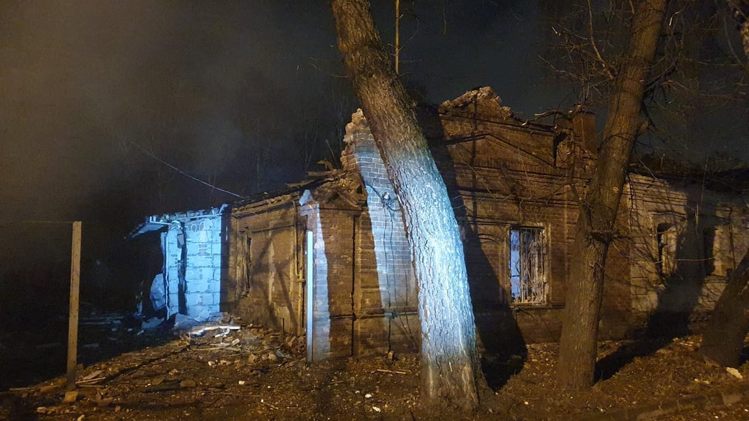 Наслідки обстрілу Сум