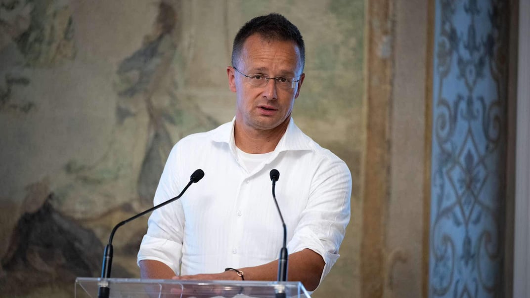 Министр иностранных дел Венгрии Петер Сийярто