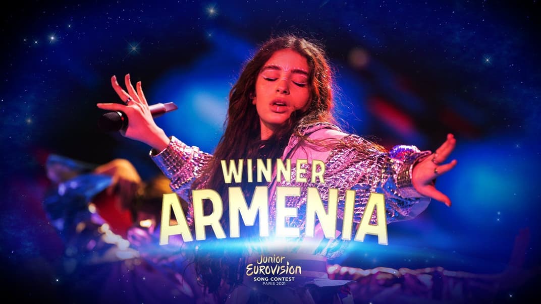 На «Дитячому Євробаченні-2021» перемогла Вірменія