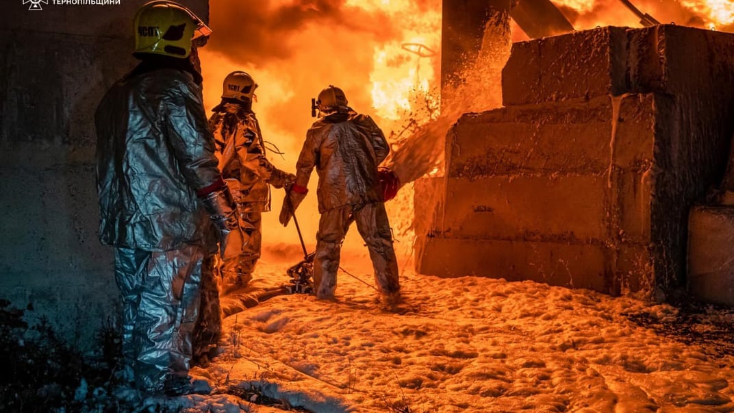 Последствия российской атаки по Тернополю, 26 ноября 2024 года