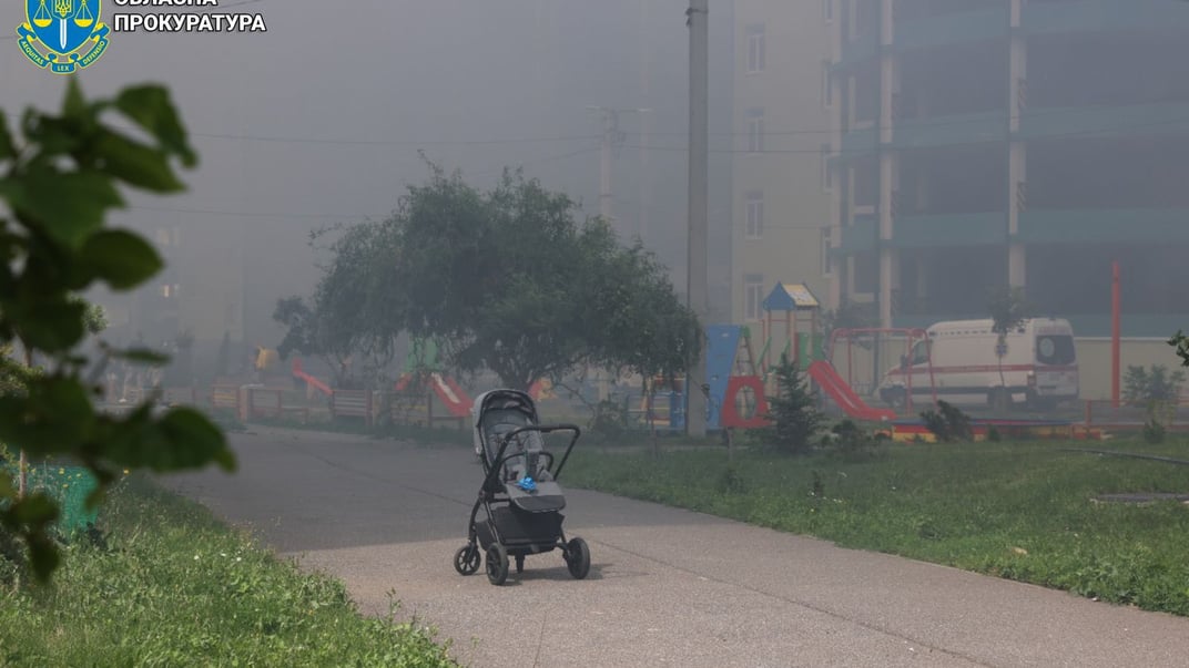 Наслідки російського обстрілу в Харкові, 24 липня 2025 року