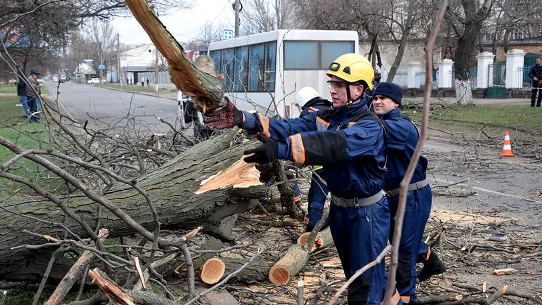 Унаслідок події постраждали двоє дітей та чоловік, їх відвезли до лікарні