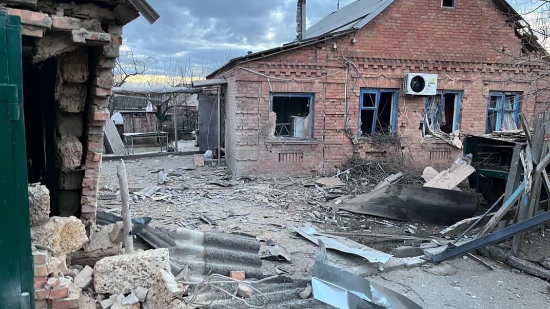 Последствия российских обстрелов в Днепропетровской области, 2 февраля 2024 года