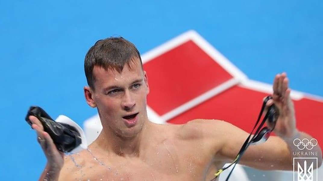 Украинский пловец Михаил Романчук