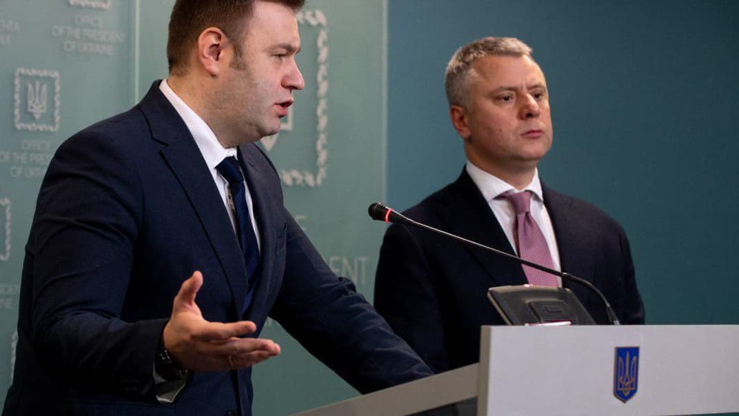 Совместный брифинг министра энергетики и защиты окружающей среды Украины Алексея Оржеля и исполнительного директора НАК «Нафтогаз Украины» Юрия Витренко