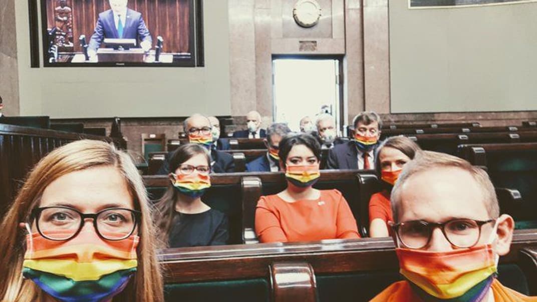 Анджей Дуда вдруге склав присягу президента Польщі. Але й сюди проникли ЛГБТ, яких Дуда називав «іноземною ідеологією»