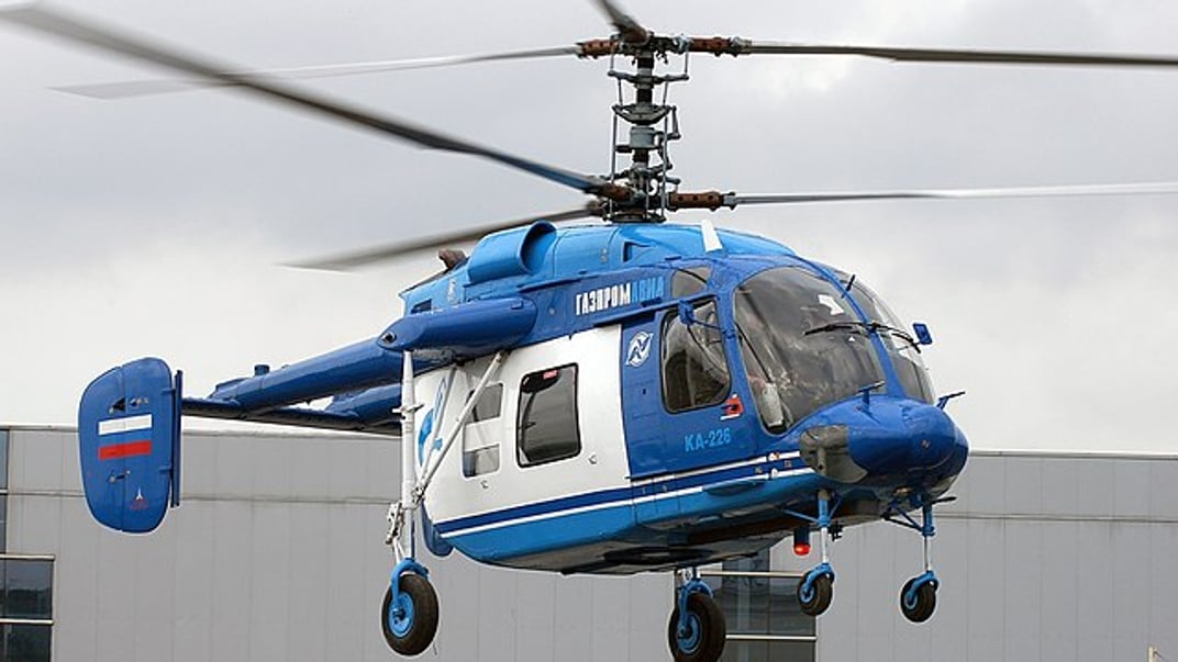Ілюстративне фото. російський вертоліт Ка-226фото. російський вертоліт Ка-226