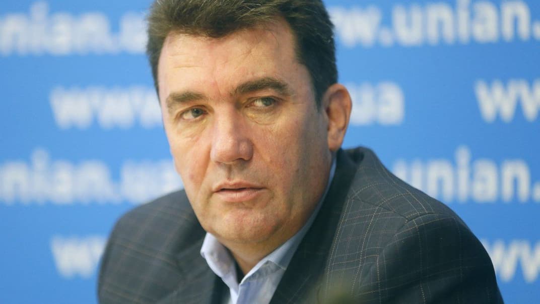 Секретар РНБО Олексій Данілов під час прес-конференції у Києві, 22 серпня 2014 року