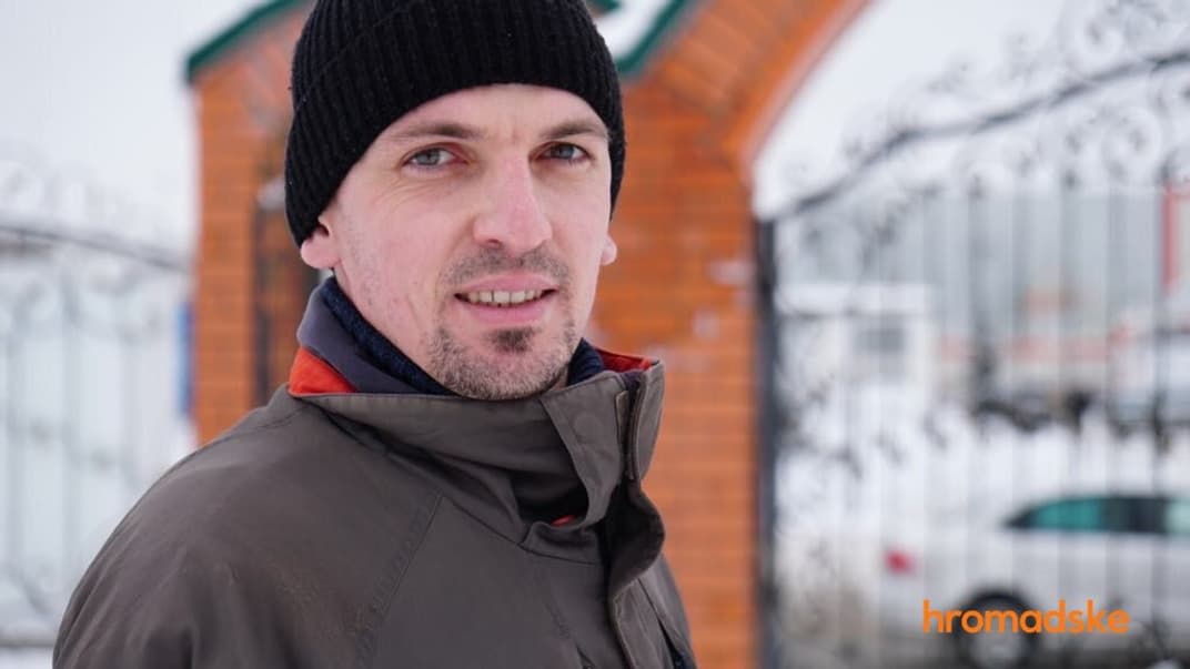 Фигурант «дела Хизб ут-Тахрир» Рустам Ваитом после освобождения из российской колонии, 22 января 2020 года.