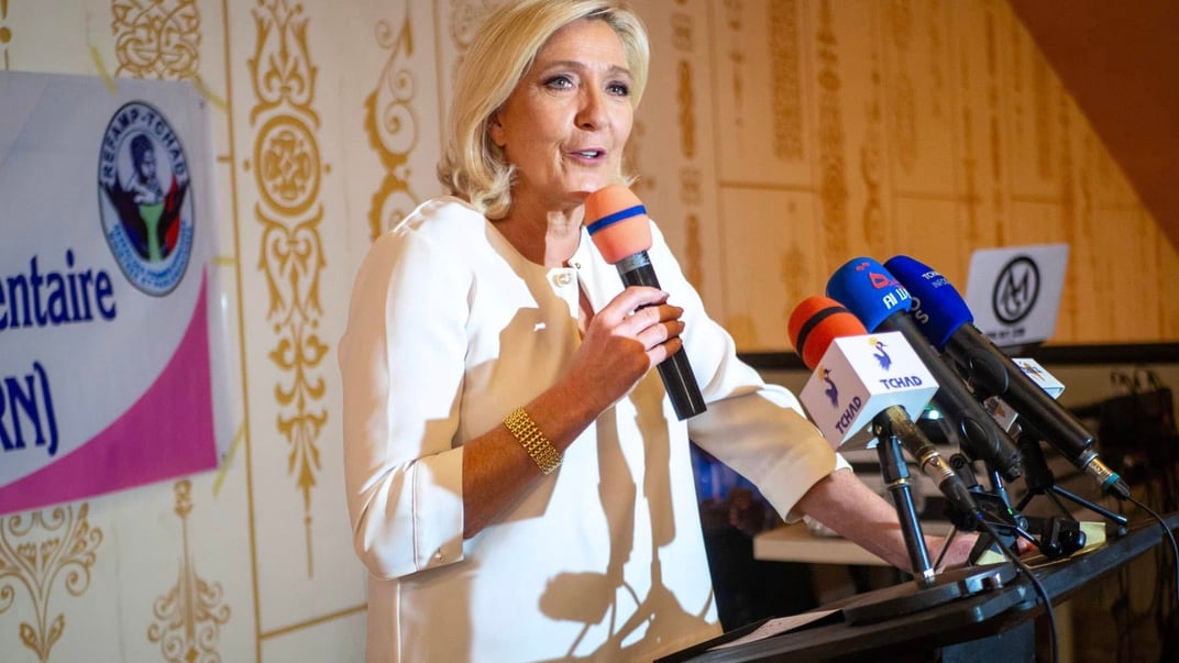 Лідерка французьких ультраправих Марін Ле Пен