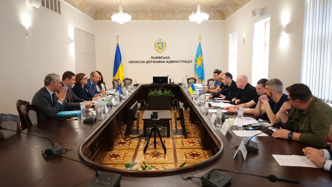 Совещание с представителями ЕС и правительства Украины во Львовской области, 6 июня 2023 года