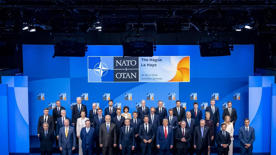Лідери на саміті НАТО в Гаазі в Нідерландах, 25 червня 2025 року