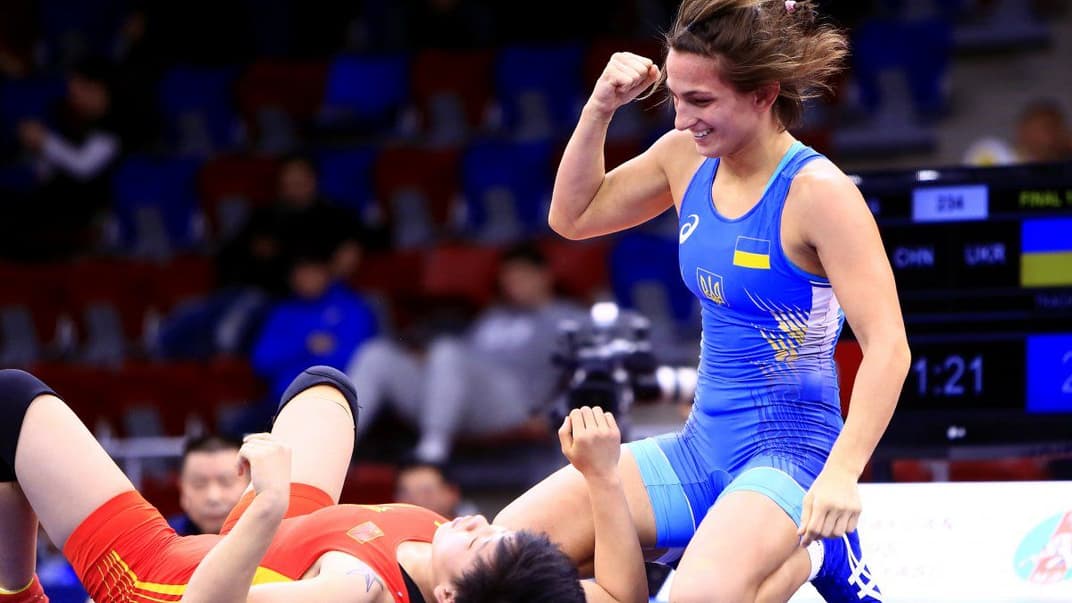 Юлія Ткач-Остапчук на Чемпіонаті світу з боротьби у Парижі, 23 серпня 2017 рік