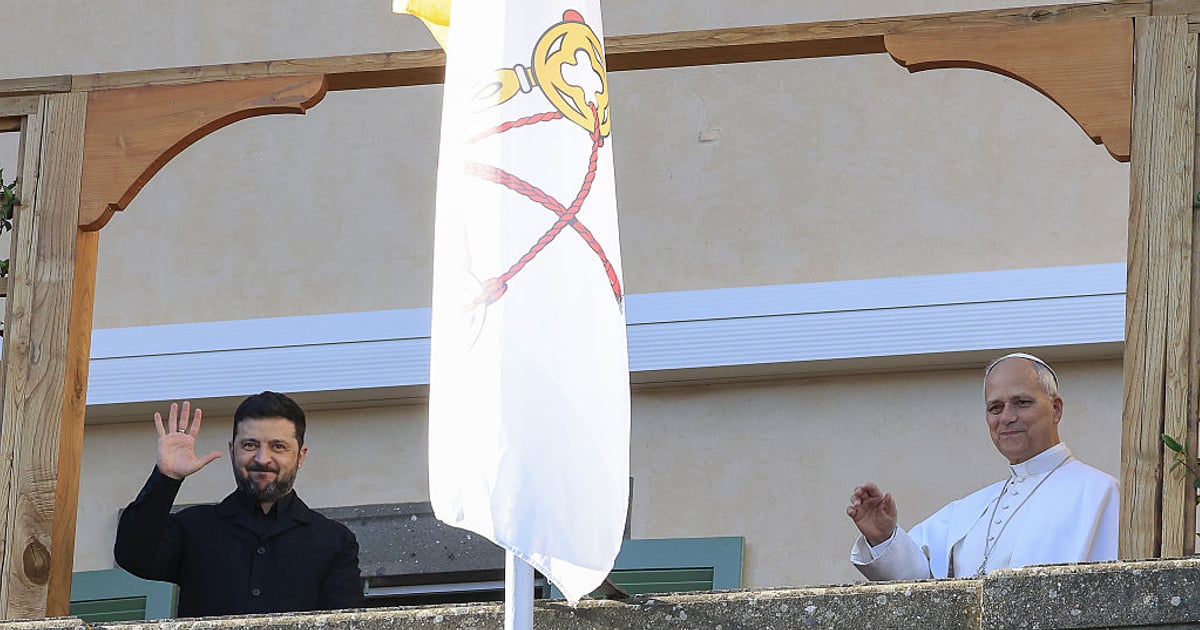 Zelenskyy meets Pope Leo XIV in Rome to discuss peace efforts, POW return