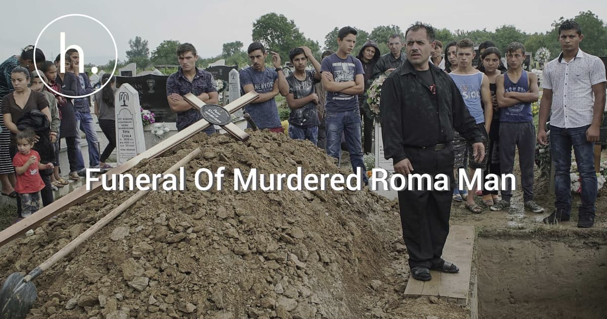 Procession and Politics: Inside the Funeral of Murdered Roma Man