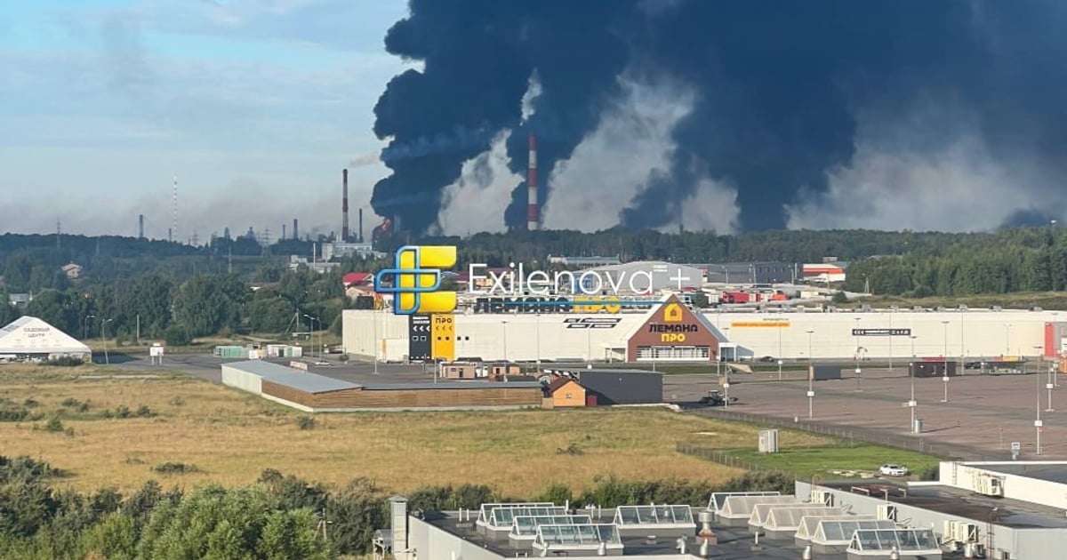 Fire breaks out at Yaroslavl oil refinery after drone attack, officials call it region's biggest yet