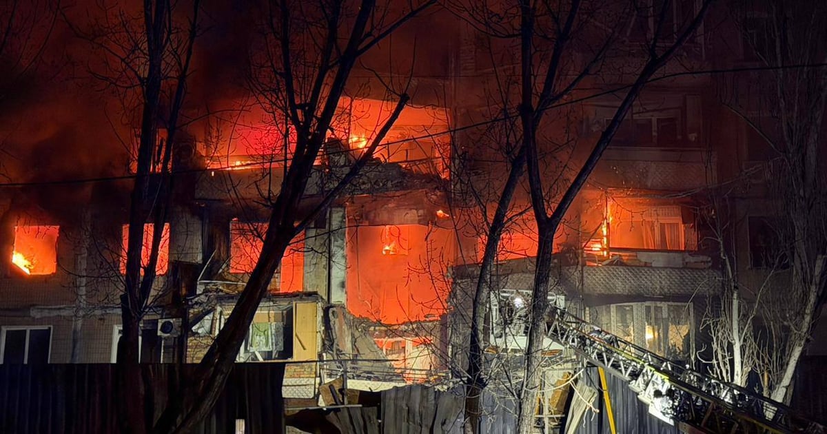 23 injured in massive Russian drone attack on Odesa