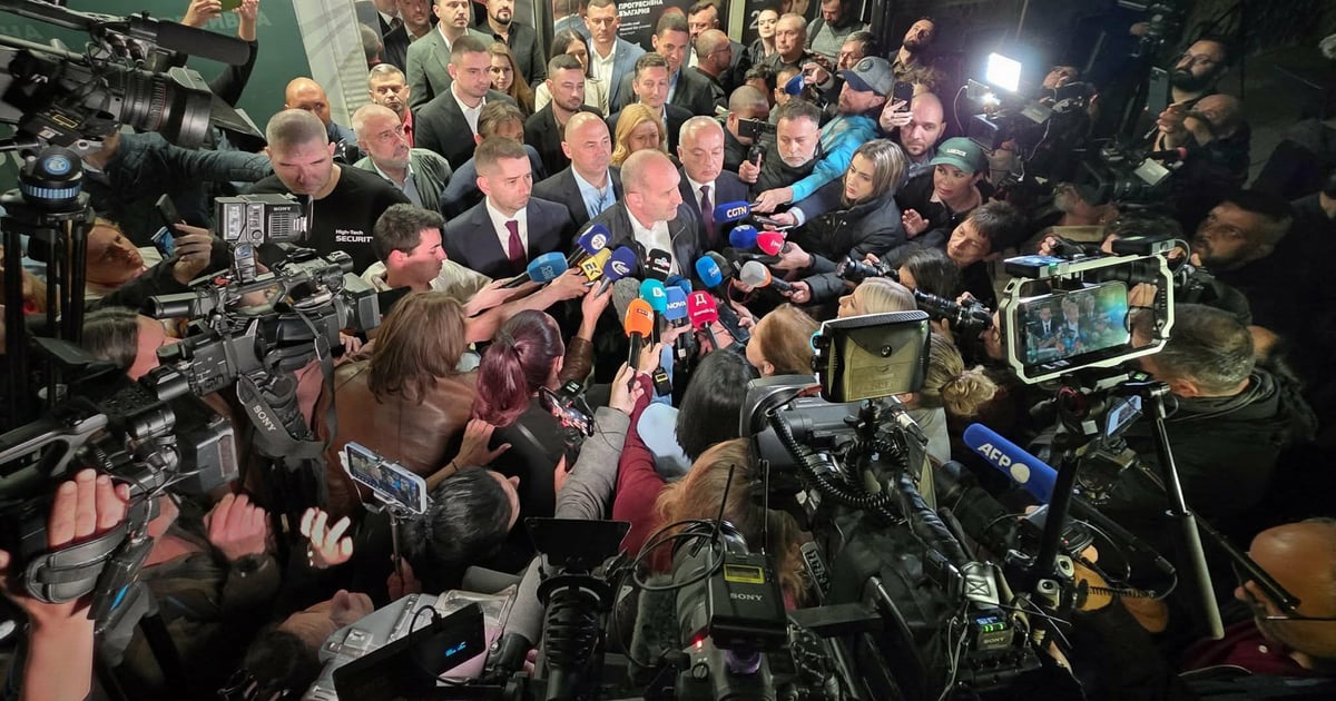 Pro-Russian party of ex-president Rumen Radev wins Bulgaria’s parliamentary election