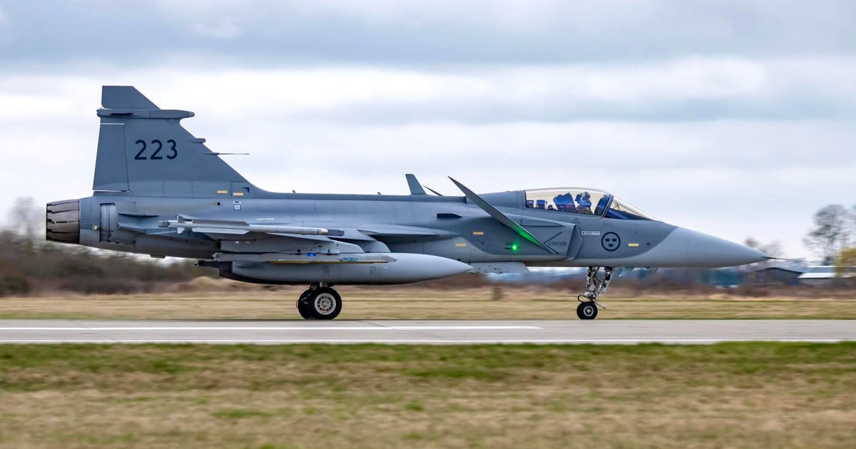 Sweden expected to announce Gripen jet transfer to Ukraine today