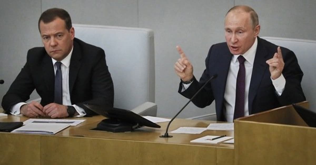 BREAKING: Russian Government Resigns, Putin Names Federal Tax Service ...