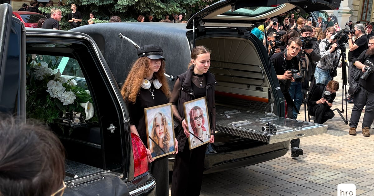 Kyiv mourns sisters Vira and Lyubava Yakovleva, killed by Russian missile that hit their apartment building three years after their father died at war