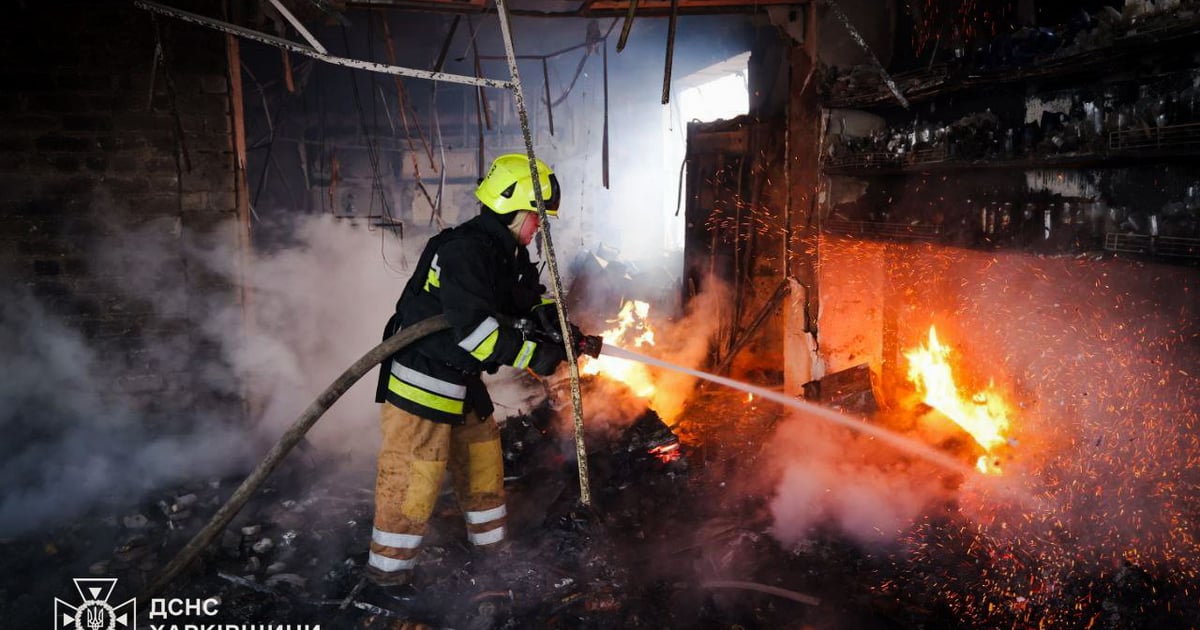 Війська рф ударили по заправці у Харківському районі: шестеро постраждалих