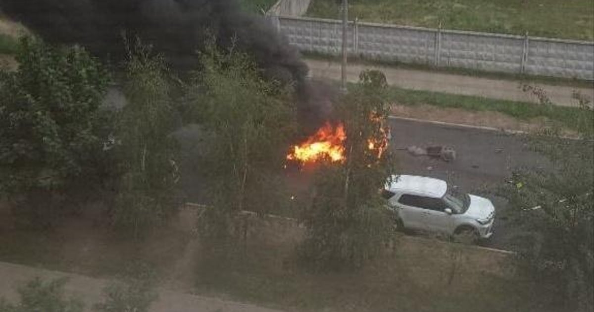 У російському місті Балашиха, що під Москвою, вибухнув автом