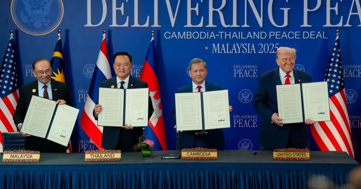 "Я зателефоную та зупиню війну": Трамп знову пообіцяв врегулювати конфлікт між Таїландом та Камбоджею