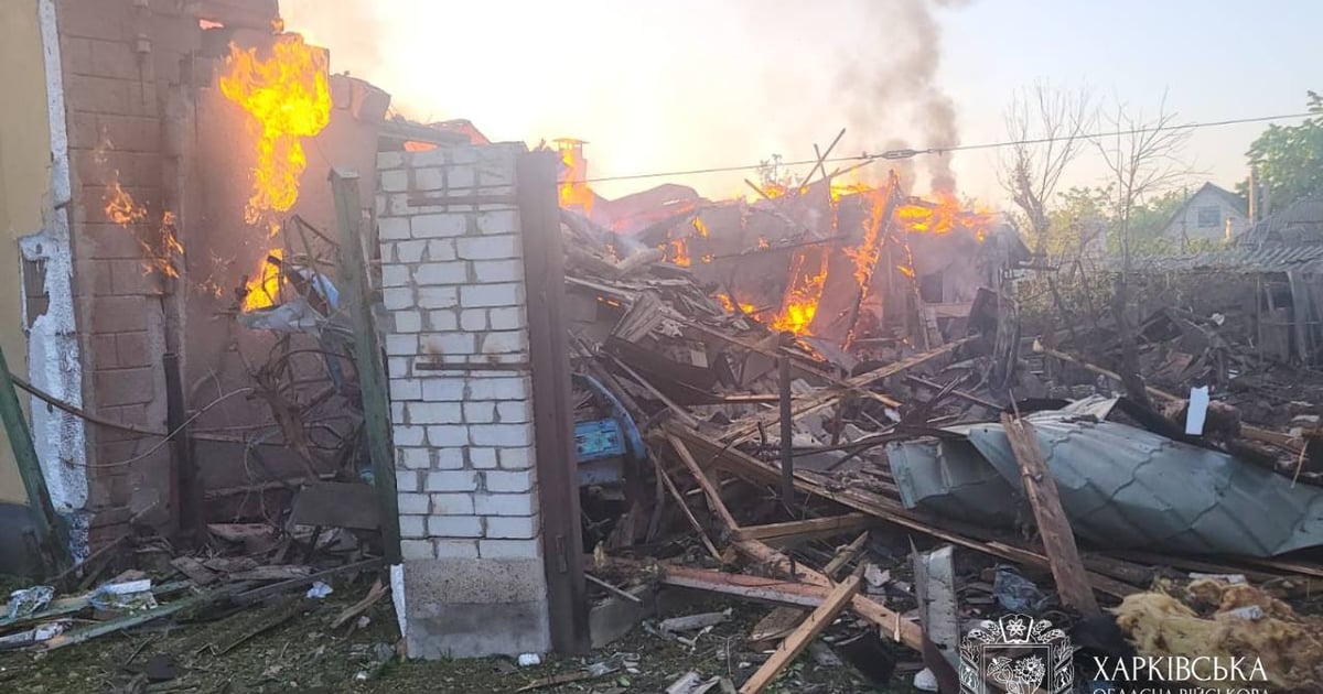 Окупанти завдали удару по Новобаварському району Харкова. Під завалами може перебувати людина