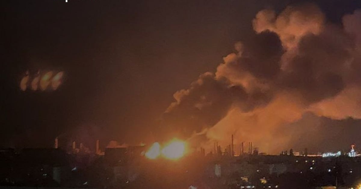 Ukrainian drones strike Lukoil refinery in Russia's Volgograd Oblast