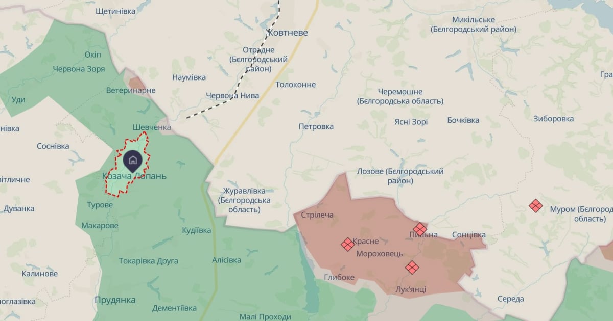 Окупанти просочуються через кордон на Харківщині, проникають до Козачої Лопані