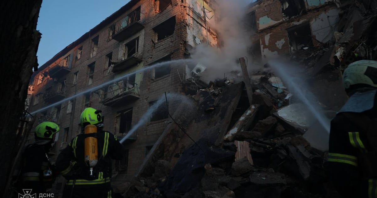 Russian missile and drone attack kills six, injures dozens in Kyiv