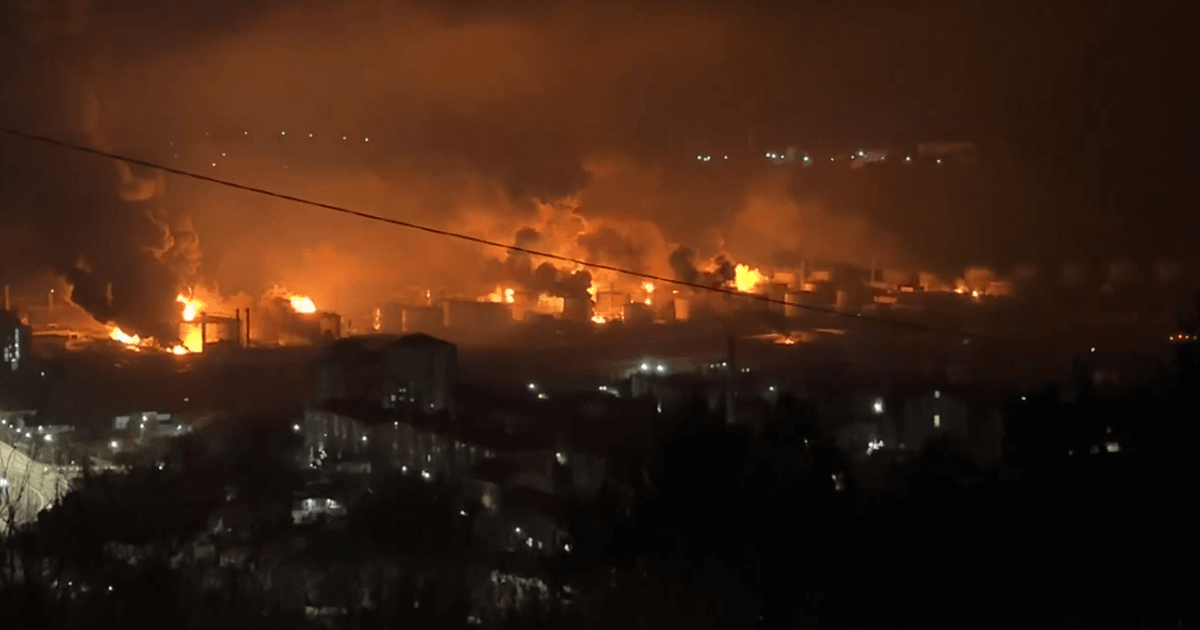 Ukraine's General Staff confirms second attack on Russia's Tuapse refinery