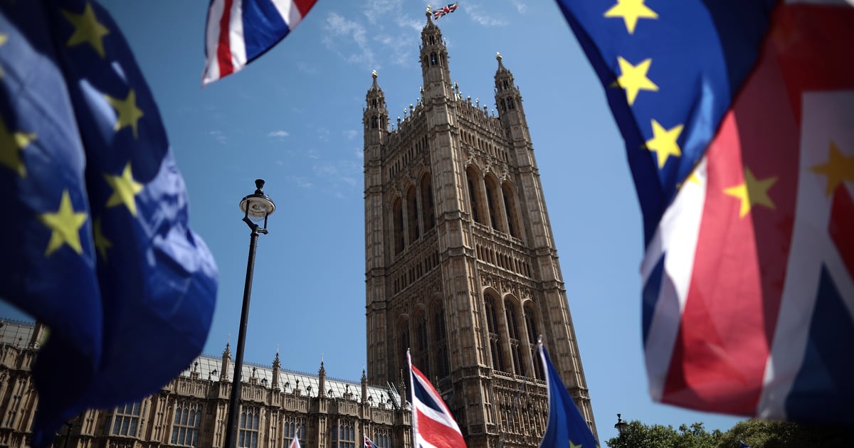 У Великій Британії провели опитування щодо підтримки повернення країни до Європейського Союзу. За його результатами, повне повернення до ЄС підтримали 53% британців