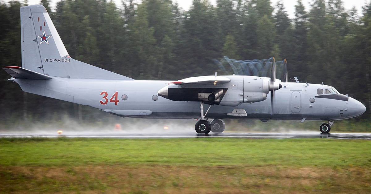росія підтвердила аварію військового літака Ан-26, який «зникав» над Кримом. Загинули 29 людей, повідомили в Міністерстві оборони рф