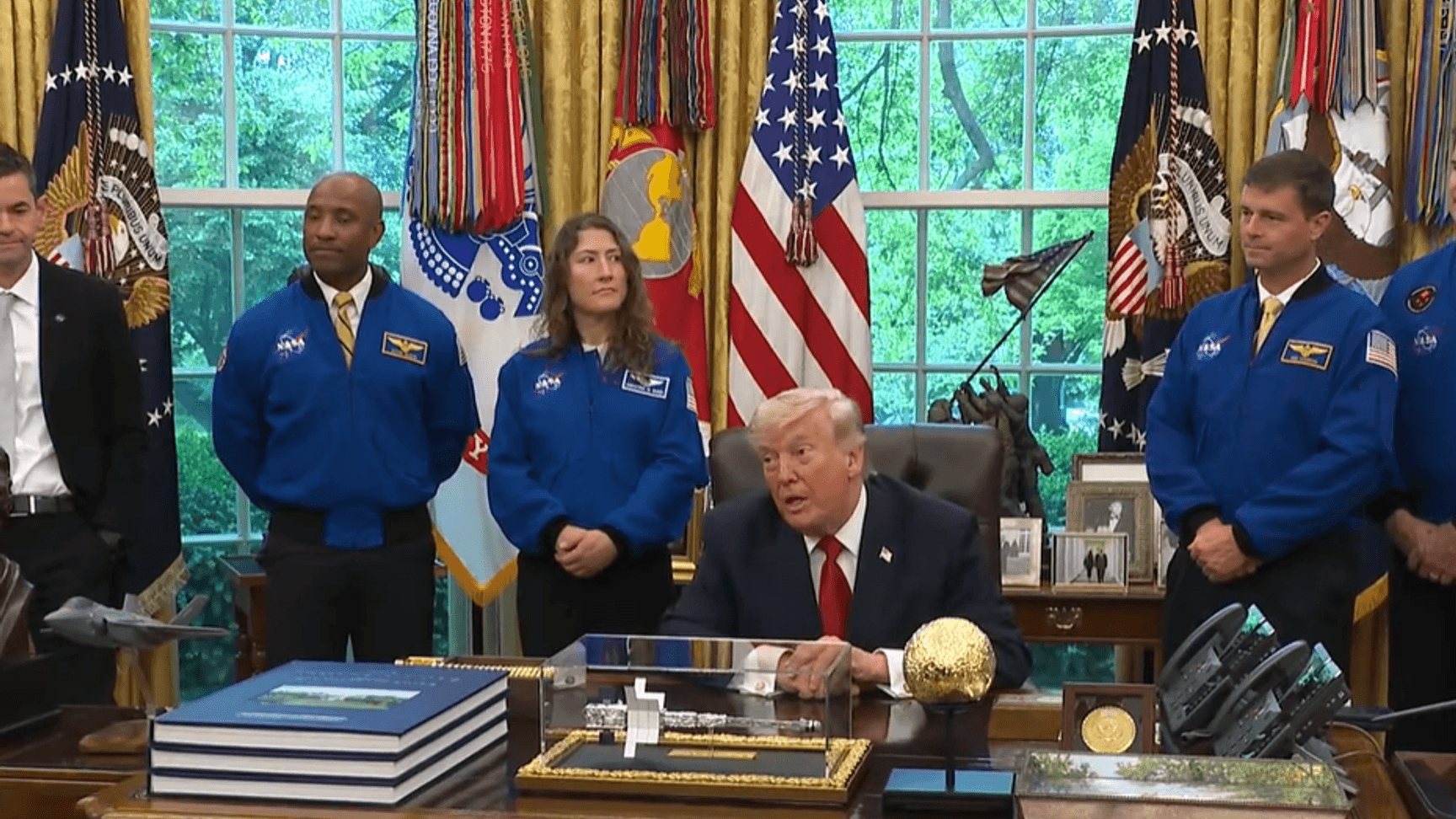 US President Donald Trump — Screenshot