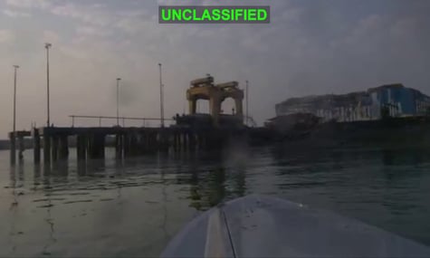 У США показали, як уперше били морськими дронами по Ірану (ВІДЕО)