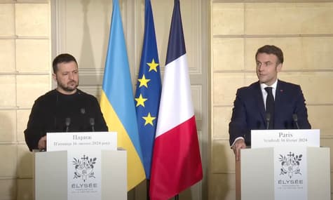 Франция подписала с Украиной соглашение о сотрудничестве в сфере безопасности. А еще — выделит €3 млрд помощи