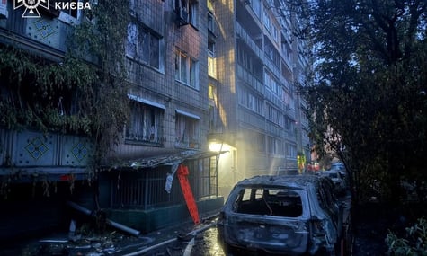 Наслідки російської атаки по Києву, 15 червня 2026 року