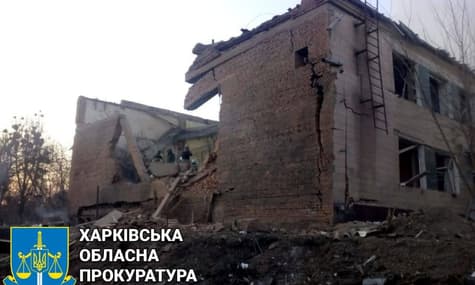 Внаслідок нічного обстрілу міста Мерефа загинула 21 людина, ще 25 — поранені