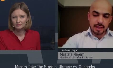 Oligarchs Steering Miners Protests To Discredit Government – Mustafa Nayem