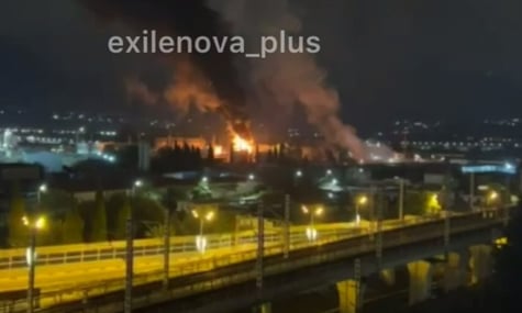 Беспилотники ударили по нефтебазе, расположенной на курорте и у аэропорта в Сочи. Под ударом был и Воронеж