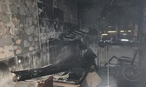 Пожар в больнице Ивано-Франковской области: умерла медсестра, получившая 90% ожогов тела