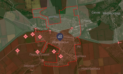 росіяни штурмують Покровськ колонами техніки. Сили оборони відбивають атаку