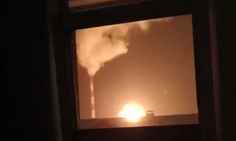 Ймовірно, наслідки атаки на ТЕЦ у Бєлгороді