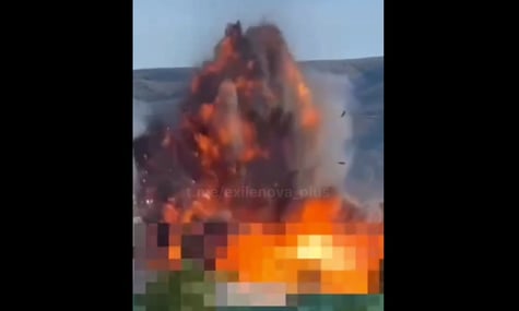 В окупованому Криму дрони уразили російські склади боєприпасів (ВІДЕО)