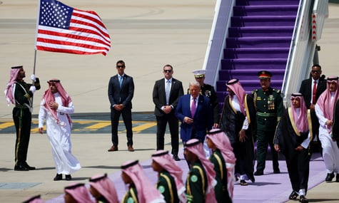 Трамп прибув до Саудівської Аравії. Це його перша велика закордонна поїздка на другому терміні