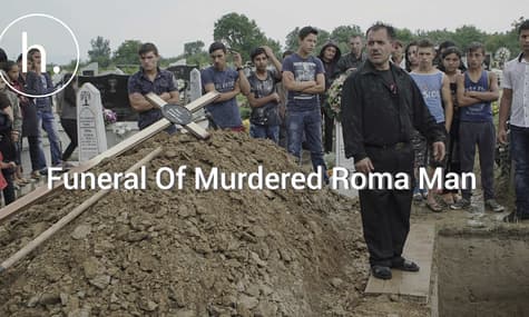 Procession and Politics: Inside the Funeral of Murdered Roma Man