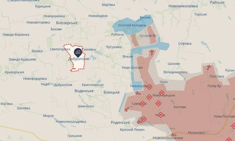 Засновники DeepState розповіли про побоювання щодо оновлення мапи з проривом біля Добропілля