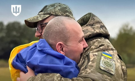Звільнений з полону військовий Звільнений з полону військовий